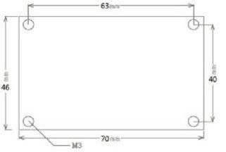 Outdoor monitor temperature control module