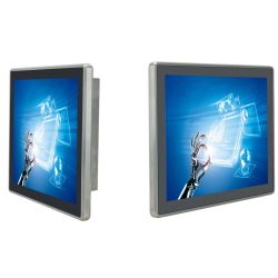 15" Waterproof Stainless Industrial Monitor with PCAP Touchscreen